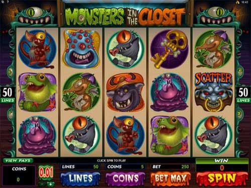 Monsters in the Closet Slot