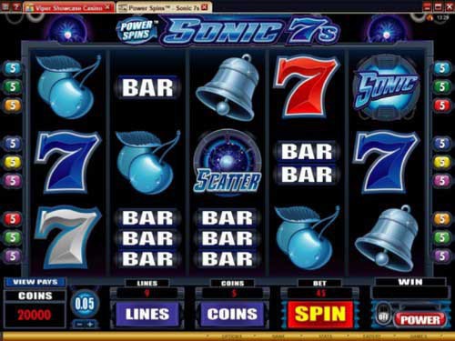 Power Spins Sonic 7s Slot