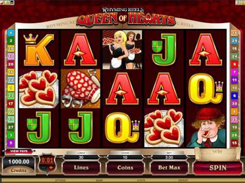 Queen of Hearts Slot by Microgaming