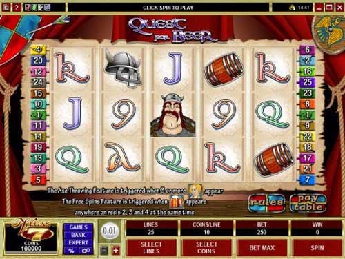 Quest for Beer Slot