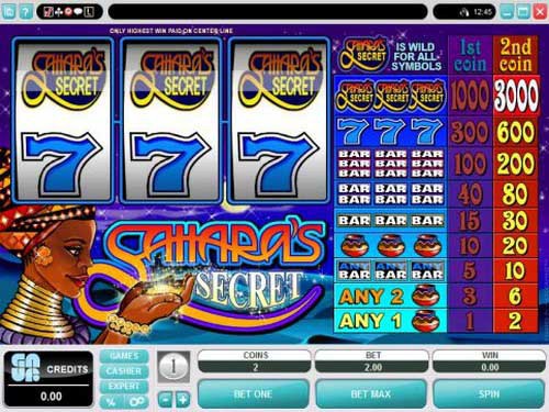 Sahara's Secret Slot