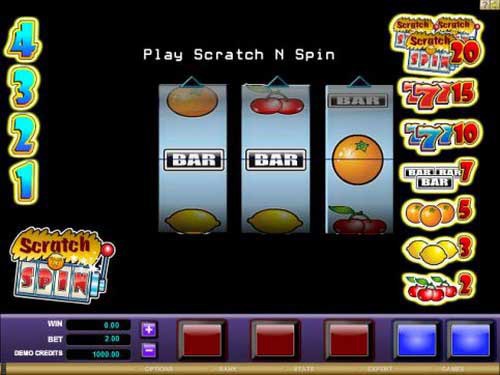 Scratch N Spin Slot