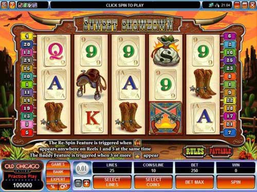 Sunset Showdown Slot
