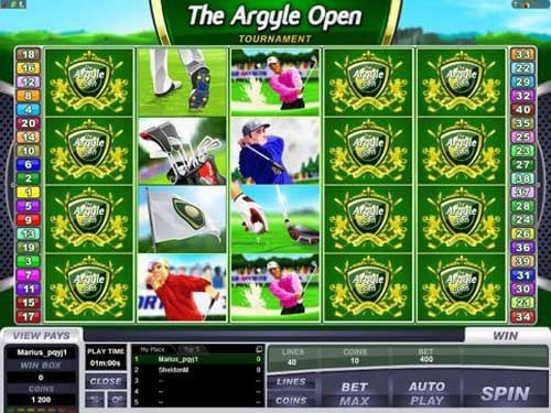 The Argyle Open Tournament Screenshot