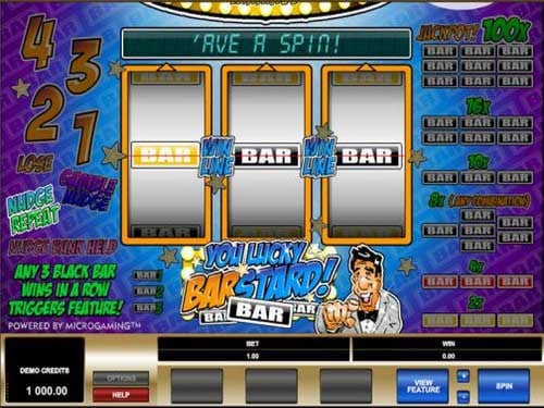 You Lucky Bastard Slot