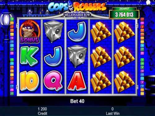 Cops 'n' Robbers Millionaires Row Slot