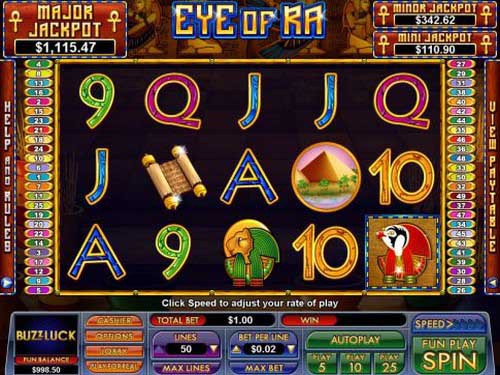Eye of Ra Slot by NuWorks