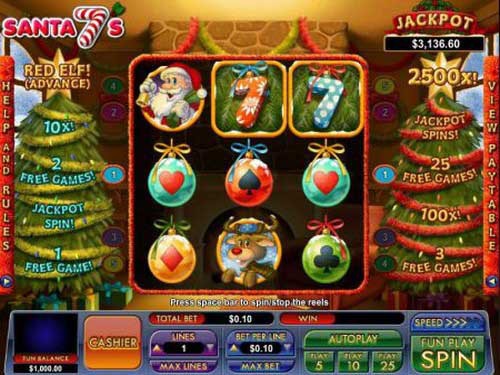 Santa 7s Slot