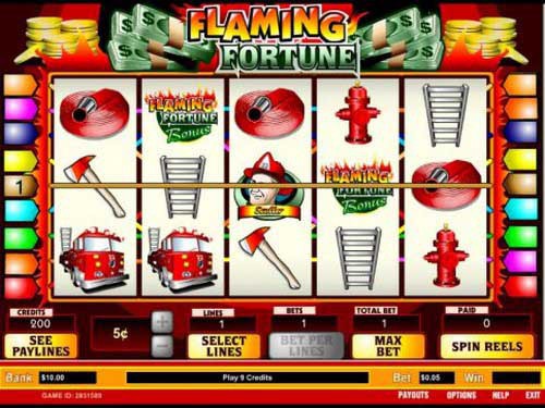 Flaming Fortune Slot