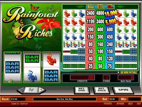 Rainforest Riches Slot