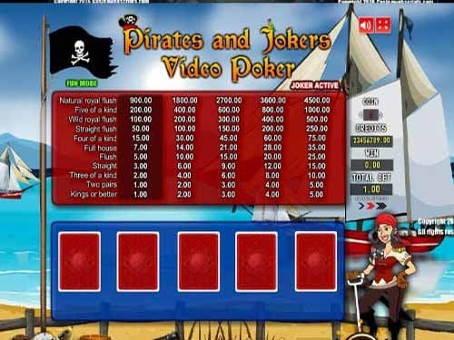 Pirates And Jokers Game by CasinoWebScripts