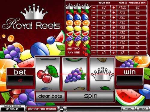 Royal Reels Slot by Playtech