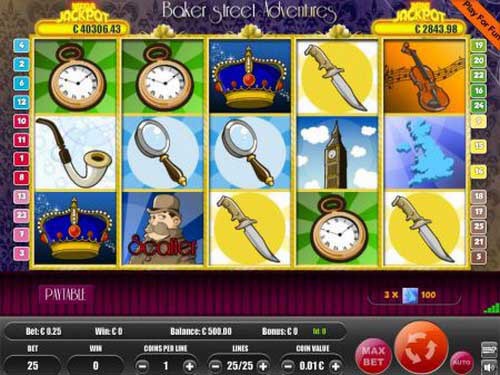 Baker Street Adventures Slot