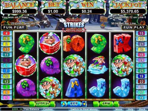 Santa Strikes Back Slot