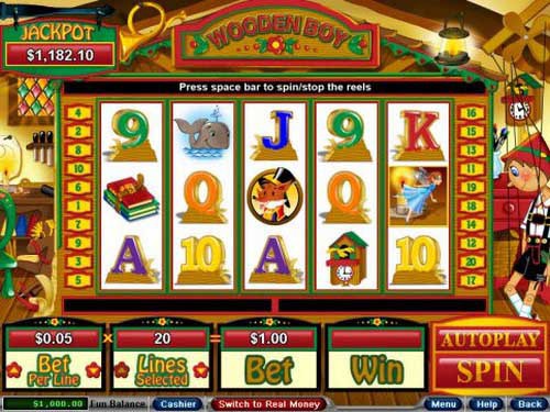 Wooden Boy Slot