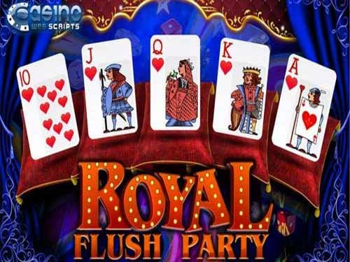 Royal Flush Party Game by CasinoWebScripts