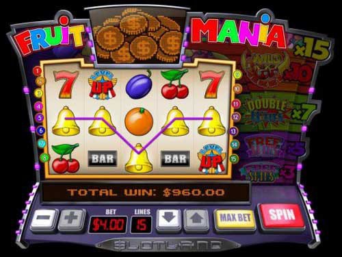 Fruit Mania Slot by Slotland Entertainment