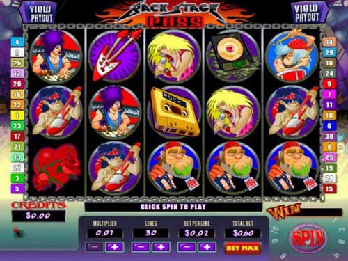 Backstage Pass Slot