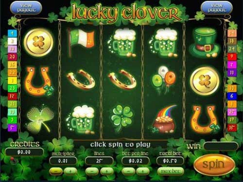 Lucky Clover Slot by Soft Magic Dice
