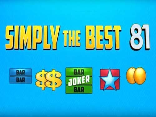 Simply the Best 81 Slot