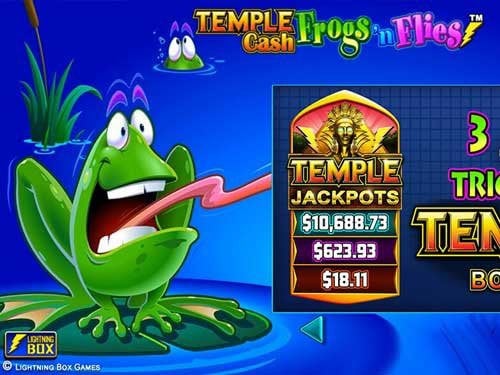 Frogs 'n Flies Temple Cash Screenshot
