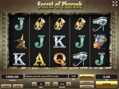 Secret of Pharaoh Slot