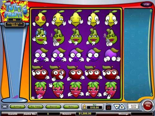 Tutti Frutti 5 Slot