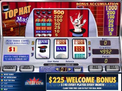 Top Hat Magic Slot