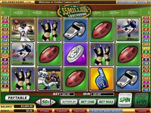 The $5 Million Touchdown Slot