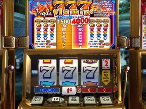 Triple Flaming 7s Slot