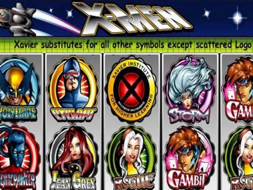 X Men Slot by Cryptologic
