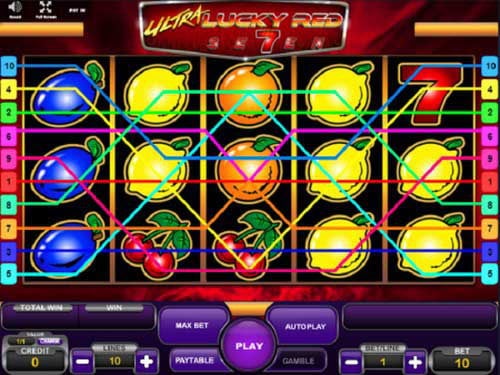 Ultra Lucky Red Seven Slot