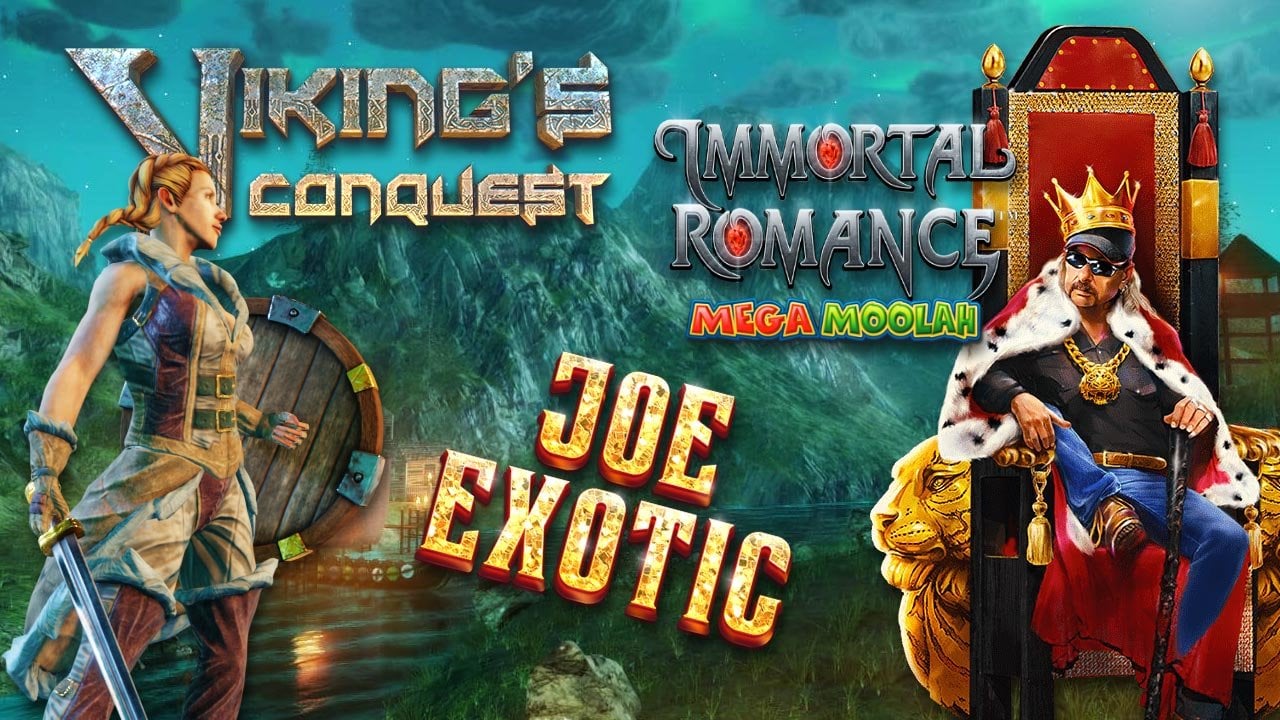 Spin to Win with Joe Exotic, Yohanna Alonso and a New Mega Moolah Progressive