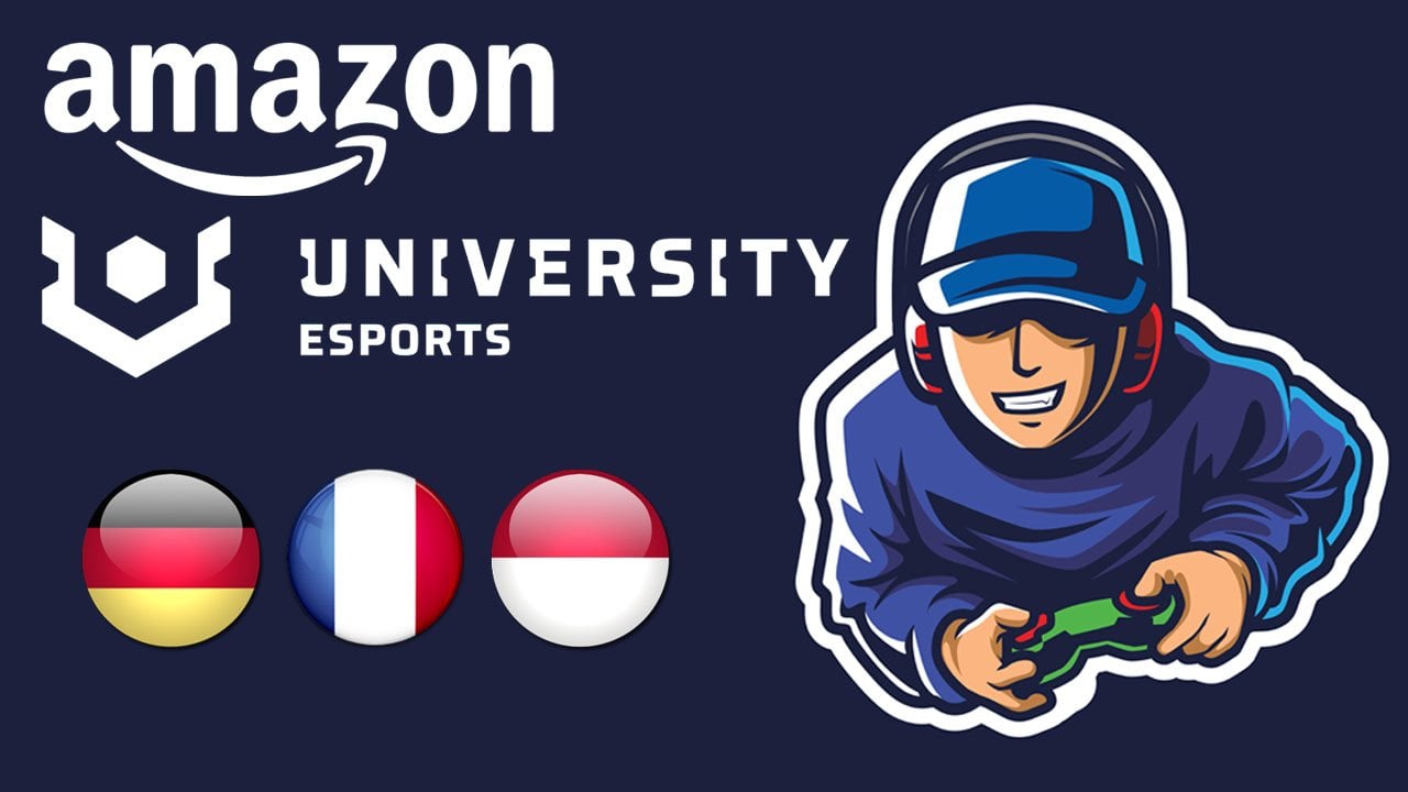 Amazon University Esports Expands Across Europe