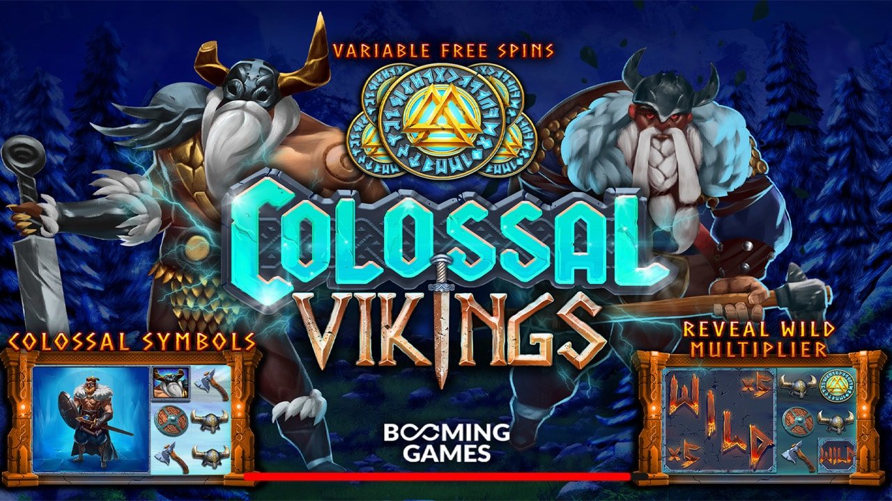 Fortune Favours The Bold In Colossal Vikings by Booming Games