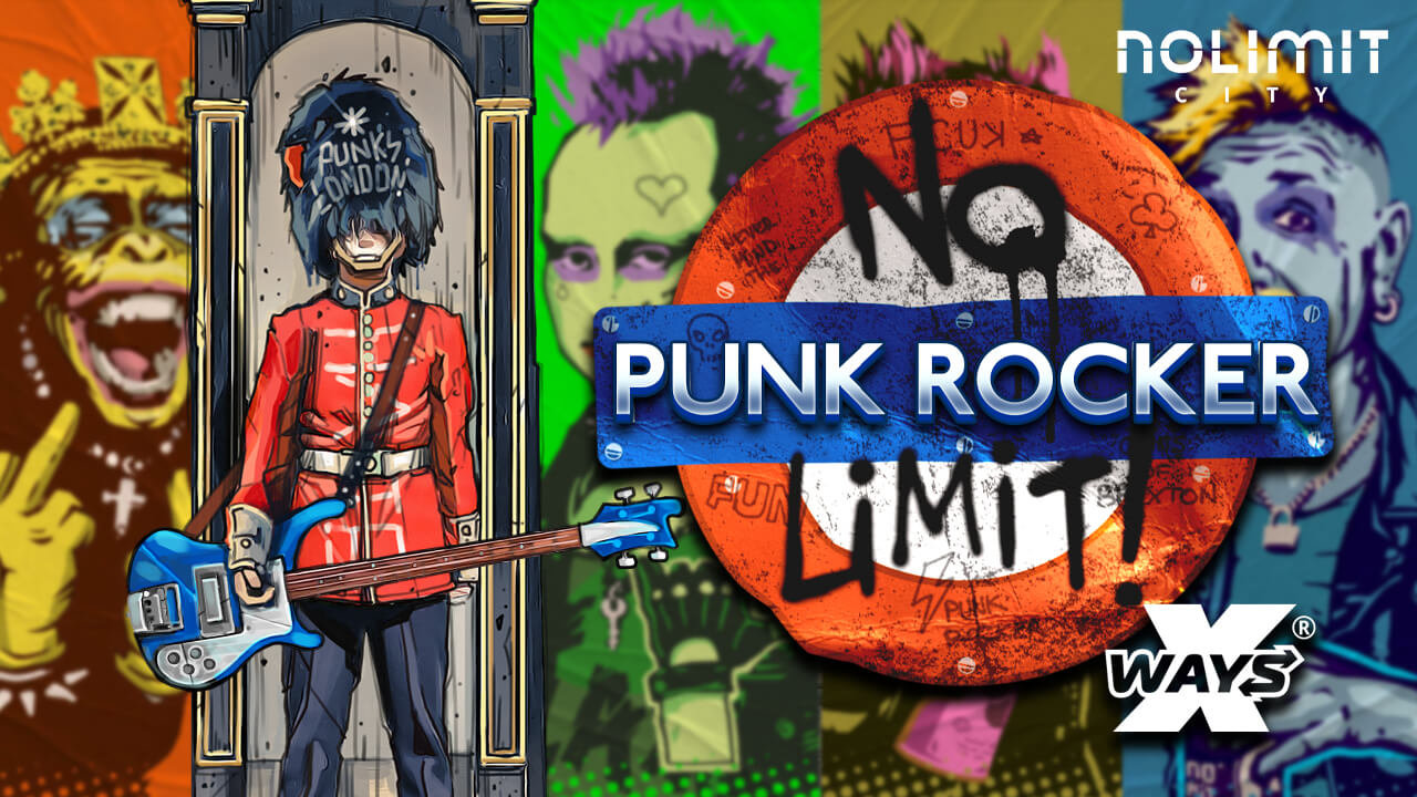 Crash The Party With NoLimit City & Spin The Reels of Punk Rocker xWays Today!