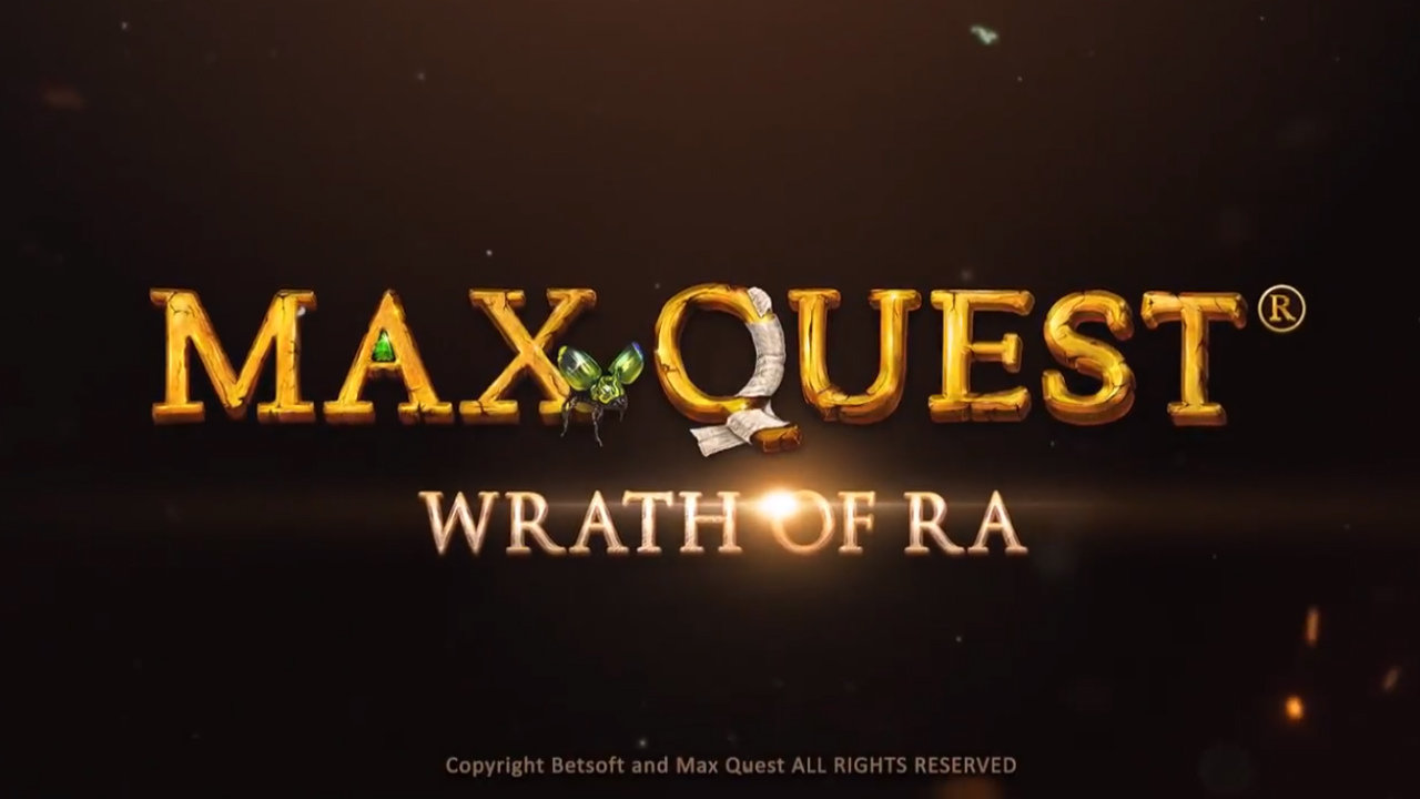Defy Ancient Egyptian Gods and Claim Their Riches with Max Quest: Wrath of Ra by Betsoft