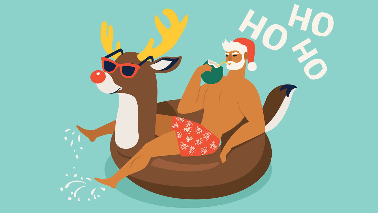 Enjoy The Surf and Sun With Santa’s Top 3 Vacation Slots!