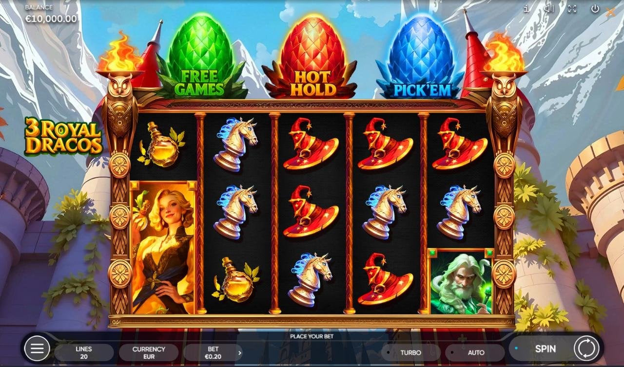 3 Royal Dracos Slot