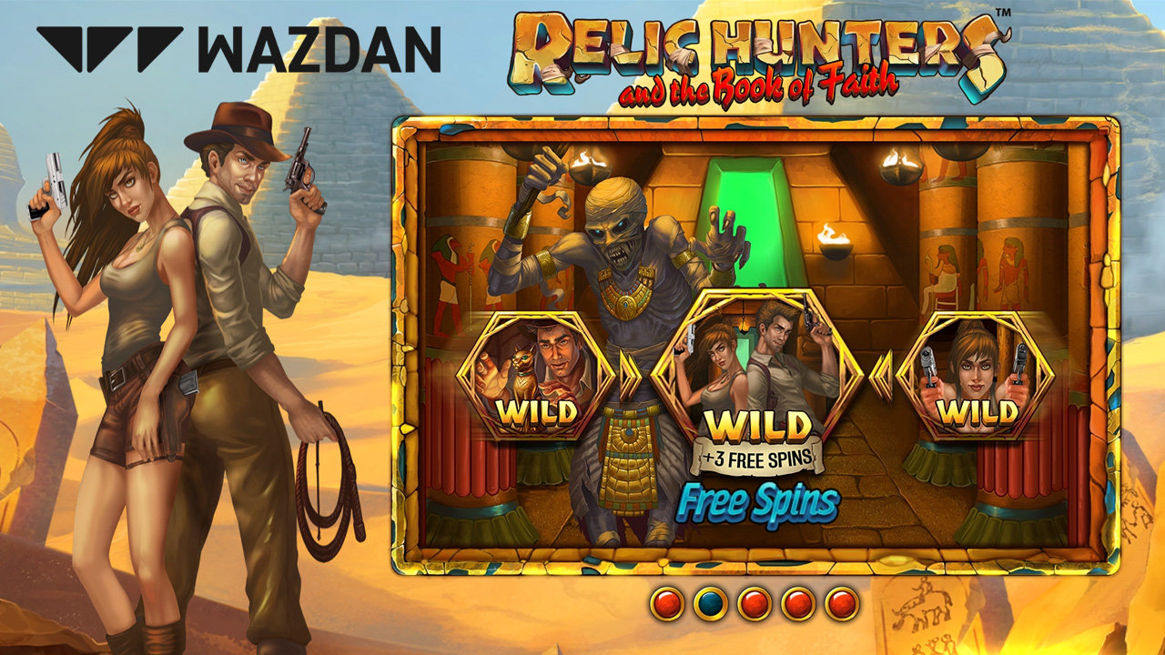 Take the Leap In Wazdan’s Relic Hunters and the Book of Faith Slot