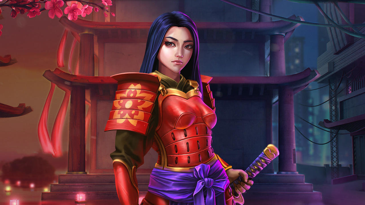 Japanese Artwork Meets the Cyberpunk Future with the Shogun of Time Slot
