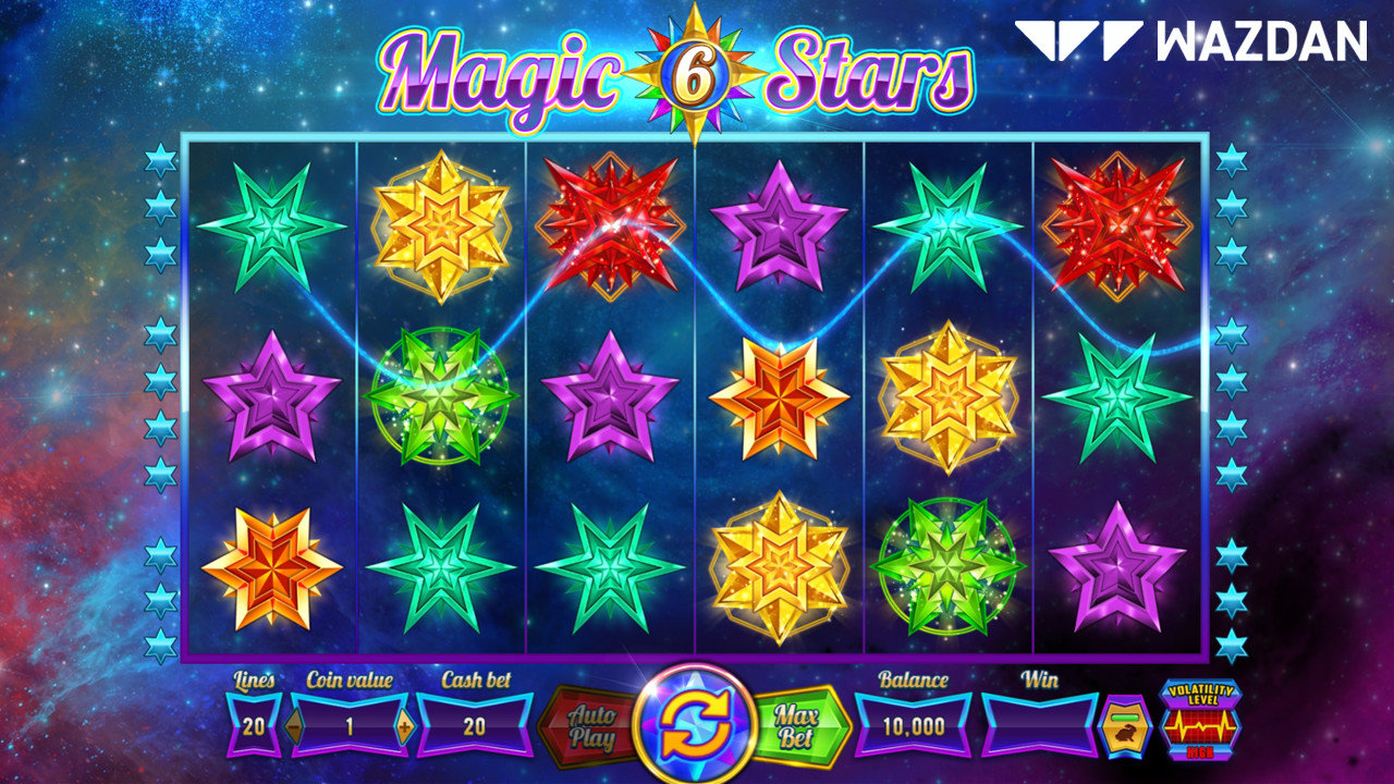 Fly High With Wazdan's Magic Stars 6 Slot!