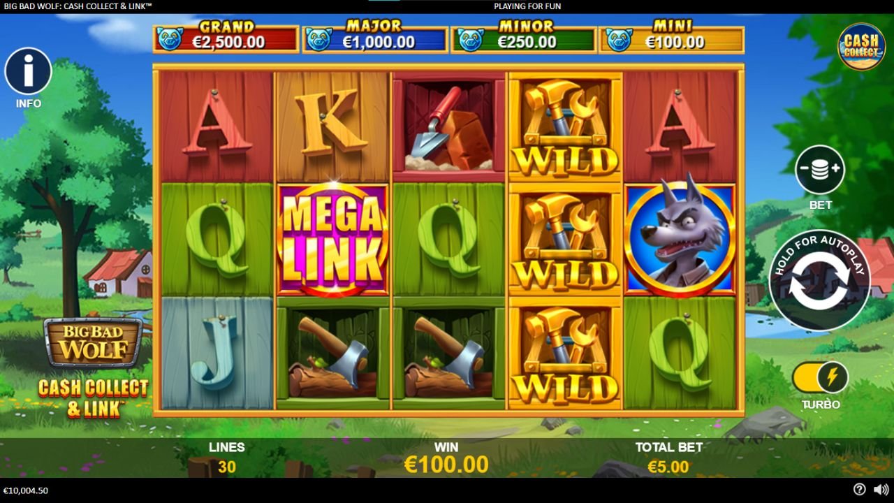 Big Bad Wolf Cash Collect & Link Slot