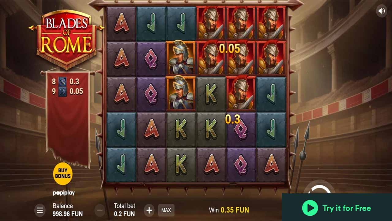 Blades of Rome Slot by Popiplay