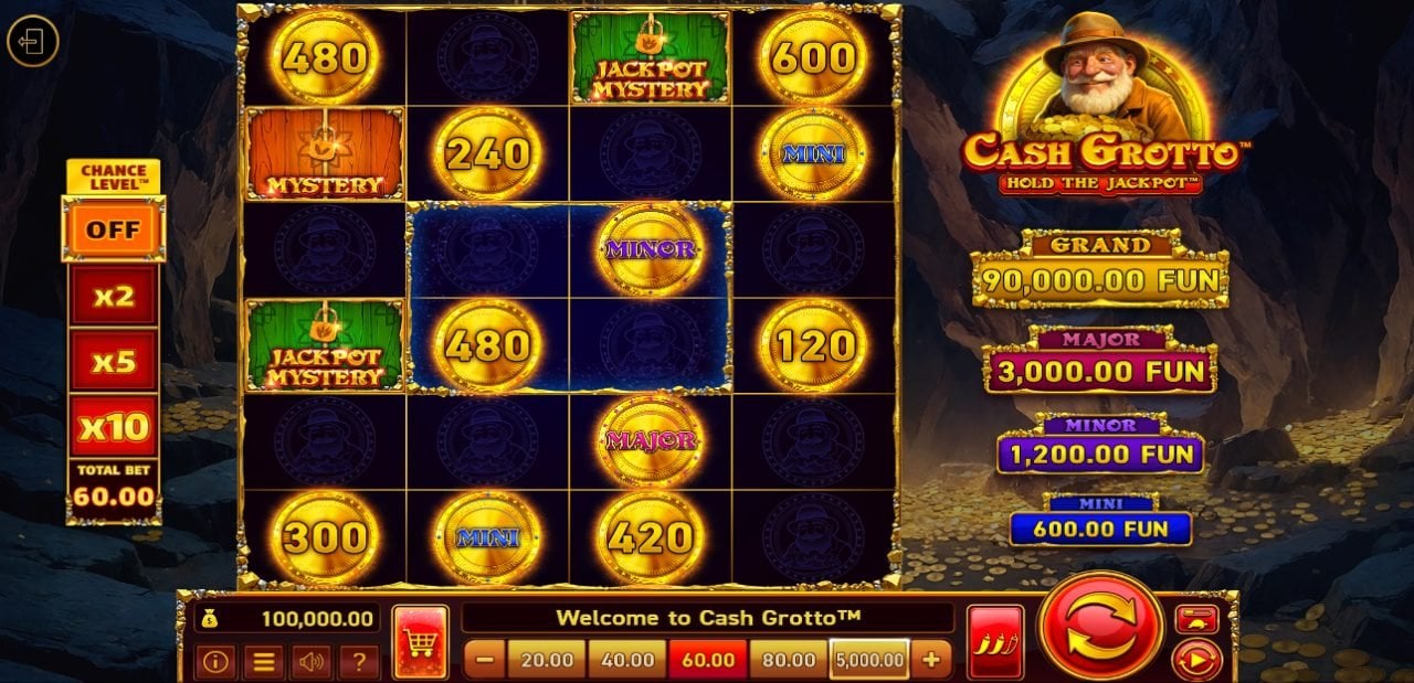 Cash Grotto Slot