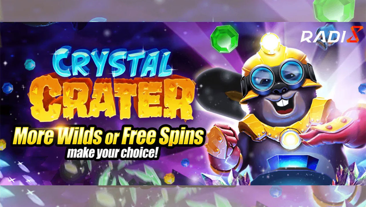 Genesis Gaming Expands Radi8 with Crystal Crater Release
