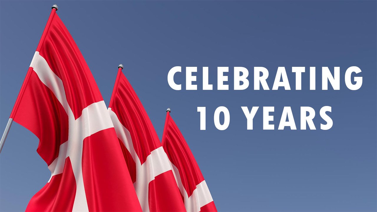 Denmark Celebrates a Decade of Regulated Gambling