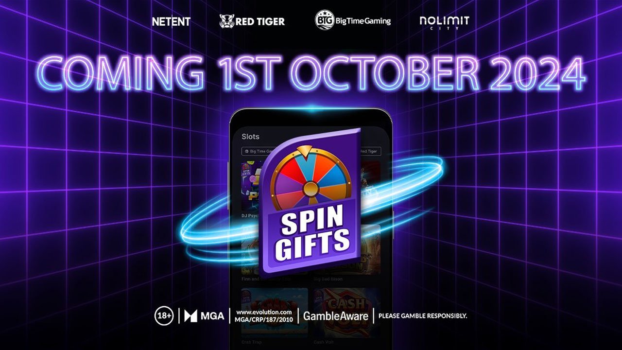 Evolution Gaming Kicks Off Spintober with the Spin Gifts Feature