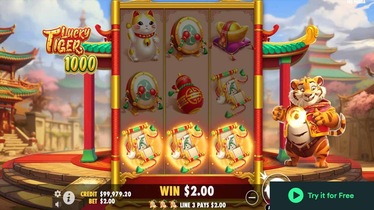 Lucky Tiger 1000 slot