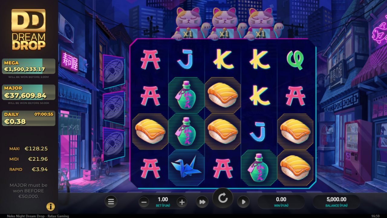 Neko Night Dream Drop